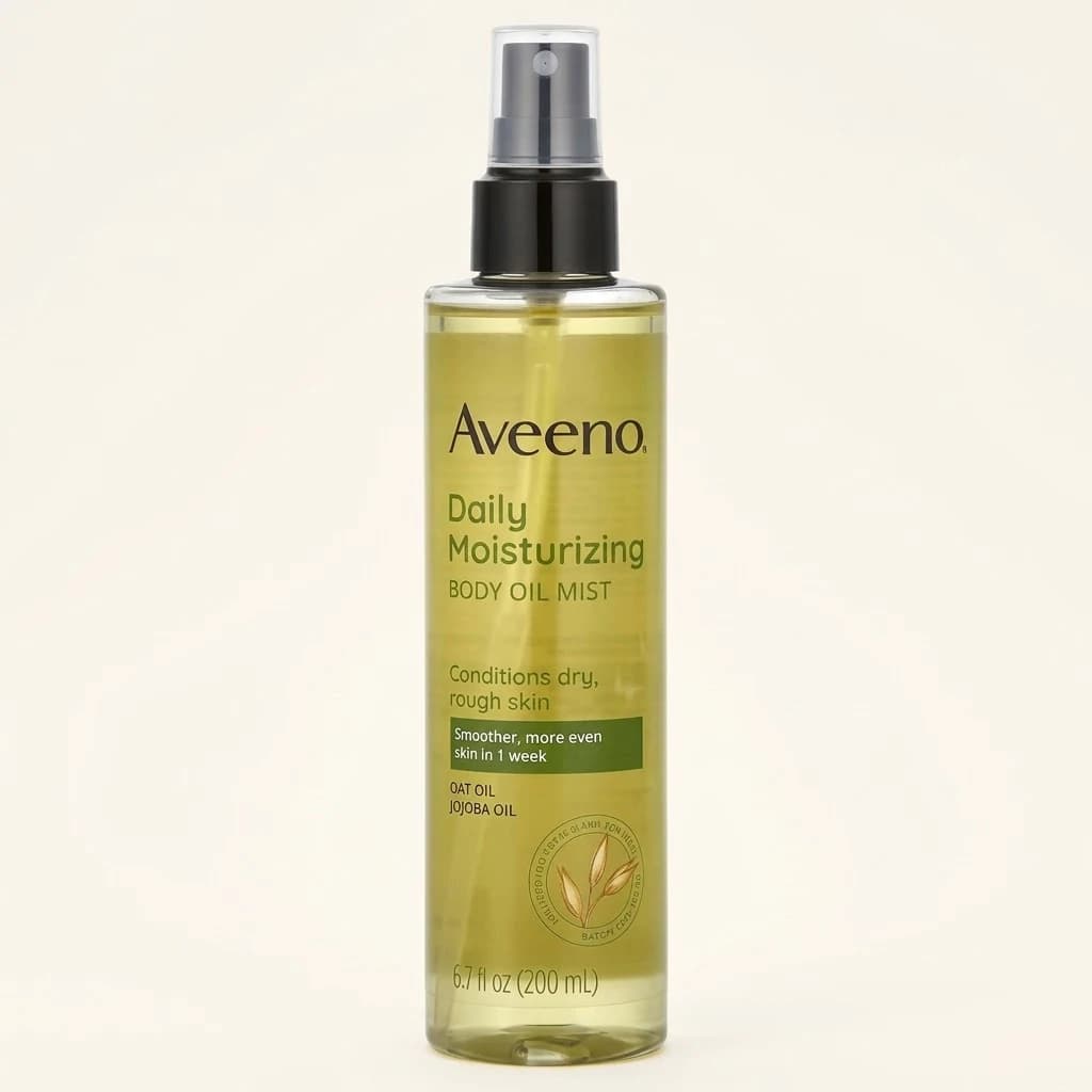 Aveeno Daily Moisturizing Body Oil Mist (Oat & Jojoba Oil)